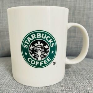 Starbucks Barista 2001 Green and White Logo Mug cup 16oz